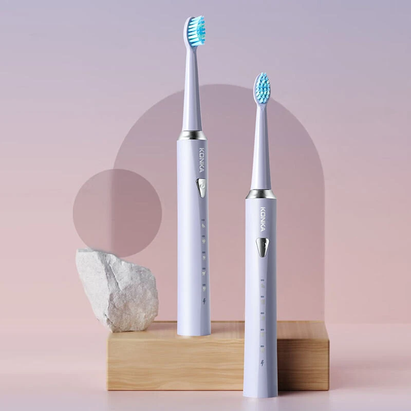 (image for) KONKA Sonic Electric Toothbrush IPX7 Waterproof USB Rechargeable with 5 Brushing Modes Oral Cleaning Soft Brush Smart Timer