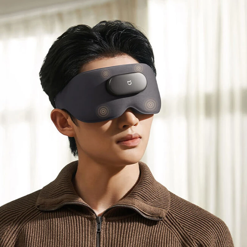 (image for) XIAOMI Mijia Smart Eye Massager Heat Therapy & 4-Point Dynamic Massage Eye Relaxation for Home Travel Office Leisure